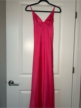 Hello Molly Vibrant Pink Dress